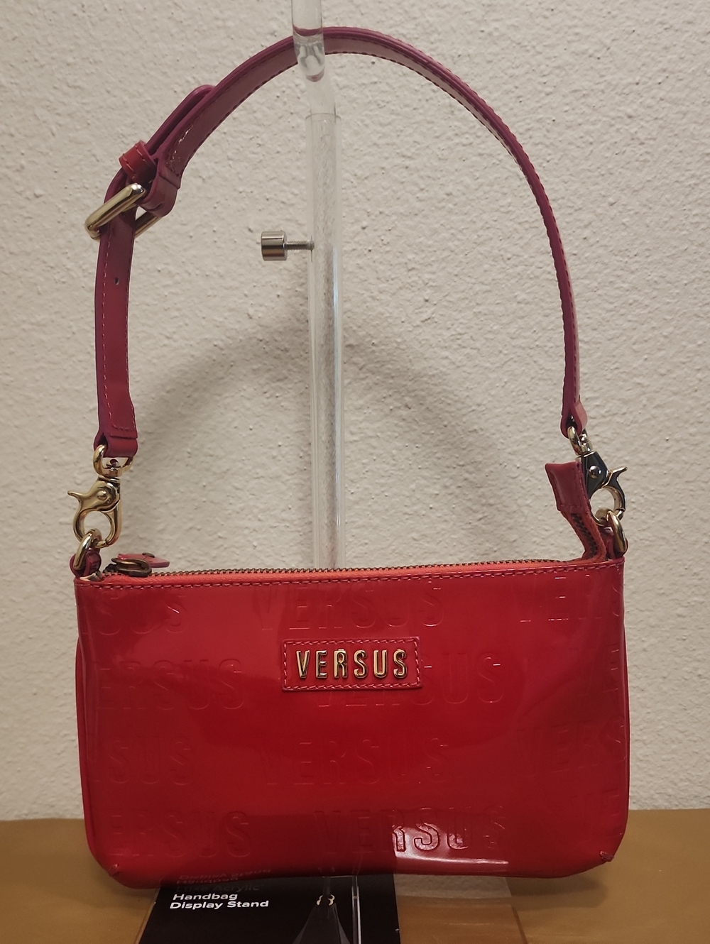 Versus Versace Patent Shoulder Bag